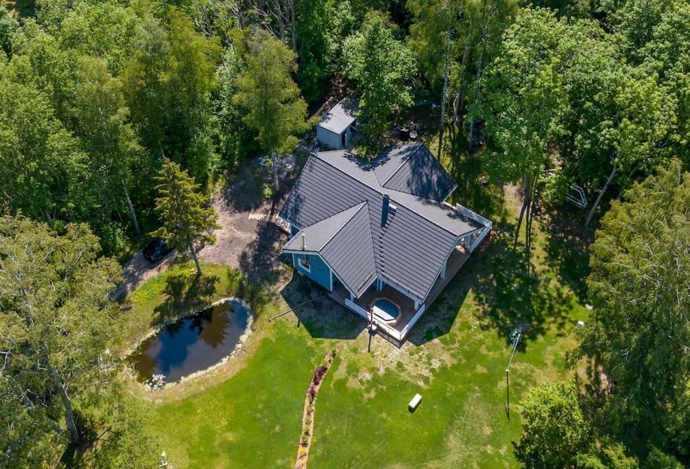 Modern Villa With Sauna & Hot Tub Hiiumaa Exterior photo