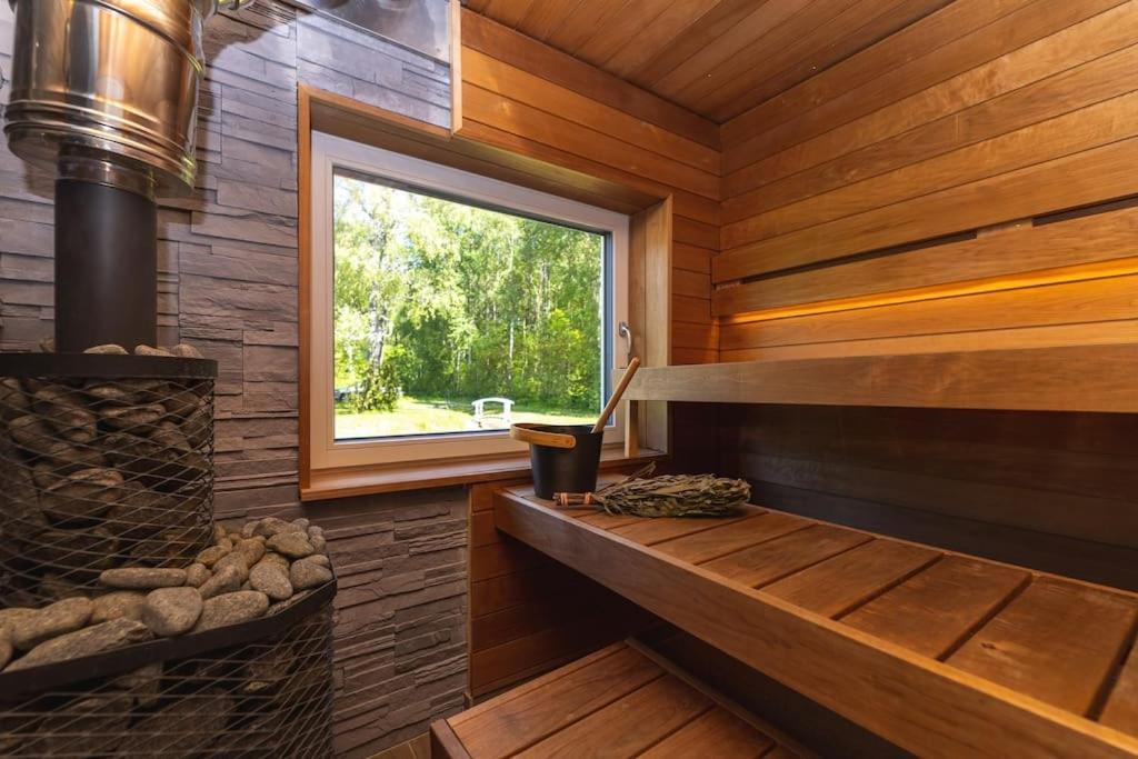 Modern Villa With Sauna & Hot Tub Hiiumaa Exterior photo